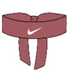 Nike Stirnband Premier Head Tie flieder adoberot - 1 Stück
