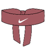 Nike Stirnband Premier Head Tie flieder adoberot - 1 Stück