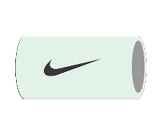 Nike Schweissband Tennis Premier Jumbo 2023 hellgrün - 2 Stück