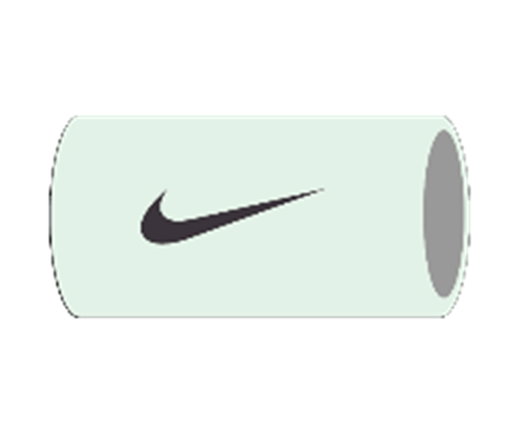 Nike Schweissband Tennis Premier Jumbo 2023 hellgrün - 2 Stück