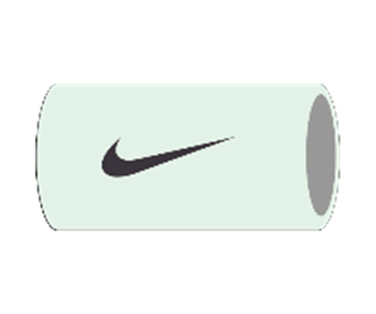 Nike Schweissband Tennis Premier Jumbo hellgrün - 2 Stück