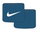 Nike Schweissband Tennis Premier Single Handgelenk 2023 blaugrün - 2 Stück