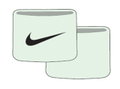 Nike Schweissband Tennis Premier Single Handgelenk 2023 hellgrün - 2 Stück