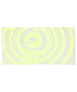 Nike Oversized Beach Towel Retro (Cotton) lime/white 180x100cm