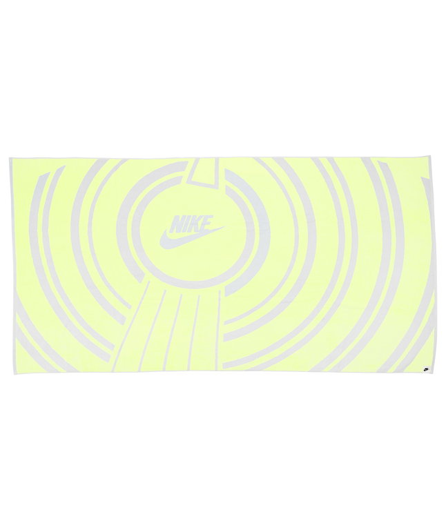 Nike Duschtuch Oversized Beach Towel Retro (Baumwolle) lime/weiss 180x100cm
