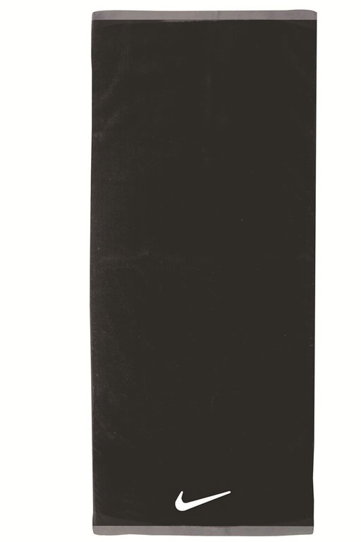 Nike Handtuch Fundamental Towel NP (Baumwolle) schwarz/weiss 81x36cm
