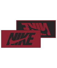 Nike Jacquard Towel Medium Graphic (100% Cotton) black/red 80x35cm