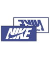 Nike Handtuch Jacquard Towel Medium Graphic (100% Baumwolle) blau/weiss 80x35cm
