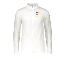 Nike Lauf-Trainingsjacke Dry Academy AWF Deutschland/Germany (Full-Zip, Stehkragen) weiss Herren
