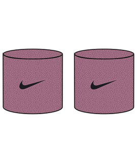Nike Schweissband Swoosh Classic (Baumwollmix) 2026 pink/violett - 2 Stück