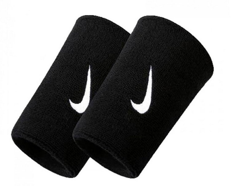Nike Sweatband Tennis Premier Jumbo Promo 2025 black/white - 2 pieces