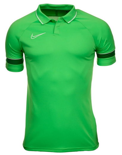 Nike Tennis-Polo Academy 21 Dry grün/weiss Jungen