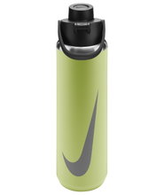Nike Recharge Chug Bottle Stainless Steel Graphic lime/silver 709ml