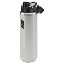 Nike Recharge Chug Bottle Stainless Steel Graphic Steel Grey/Black 709ml