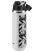 Nike Recharge Chug Bottle Stainless Steel White/Black 709ml