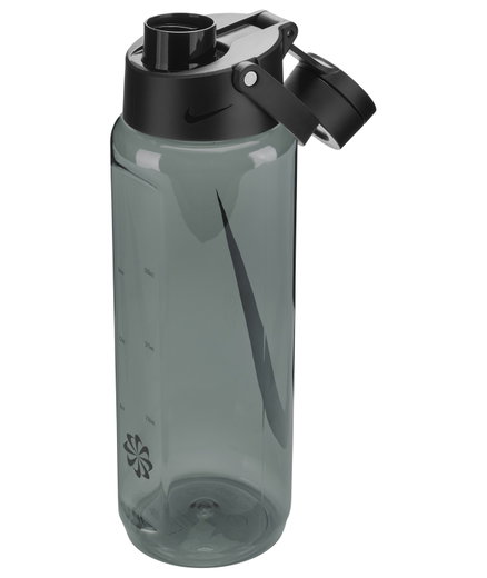 Nike Trinkflasche TR Renew Recharge Chug Bottle Graphic anthrazit/schwarz 709ml
