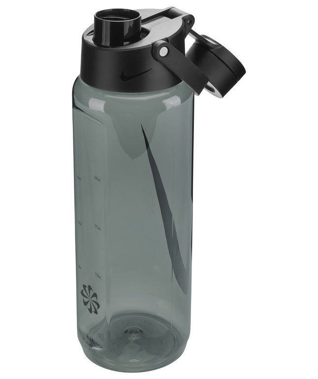 Nike Trinkflasche TR Renew Recharge Chug Bottle Graphic anthrazit/schwarz 709ml