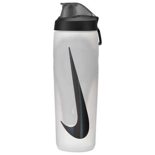 Nike Trinkflasche Refuel Bottle Locking Lid transparent/schwarz 709ml