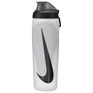 Nike Trinkflasche Refuel Bottle Locking Lid transparent/schwarz 709ml
