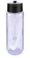 Nike Trinkflasche TR Renew Recharge Straw Bottle (mit Trinkhalm) violett 700ml