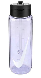 Nike Trinkflasche TR Renew Recharge Straw Bottle (mit Trinkhalm) violett 700ml