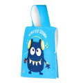 Nils Aqua Ręcznik Poncho z Kapturem NAR20 Monster (Mikrofibra, 60x85cm) niebieski