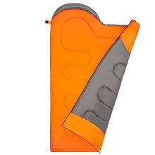 Nils Camp Schlafsack NC2008 Größe L (2-Jahreszeiten-Schlafsack) orange/schwarz 185x75xm