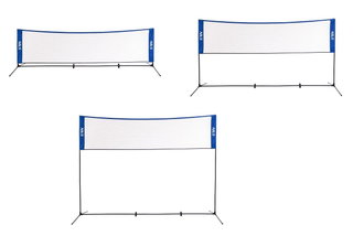 Nils Camp Multifunktionales Netz 3in1 NT7111 (Badminton/Tennis/Volleyball) blau