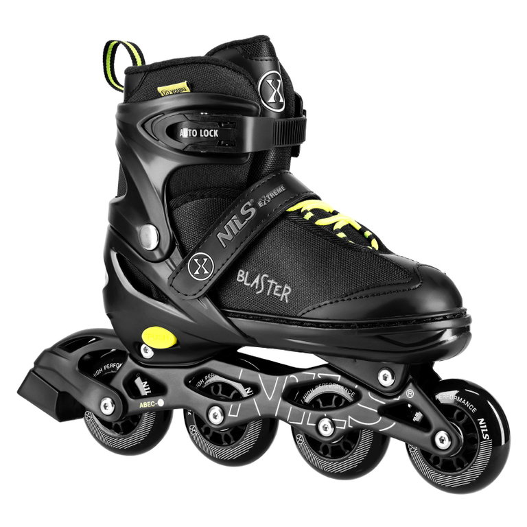 Nils Extreme Rolki Blaster (Kółka: 70/72mm/82A, Łożyska: ABEC 7) czarne damskie