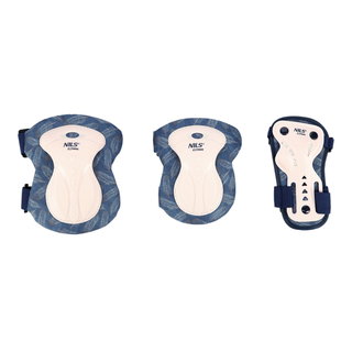 Nils Extreme Schutzausrüstung Set H727 (2x Knieschoner, 2x Ellbogenschützer, 2x Handgelenkschutz) - 6er Set