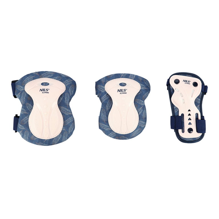 Nils Extreme Protective Gear Set H727 (2x Knee Pads, 2x Elbow Pads, 2x Wrist Guards) - Set of 6