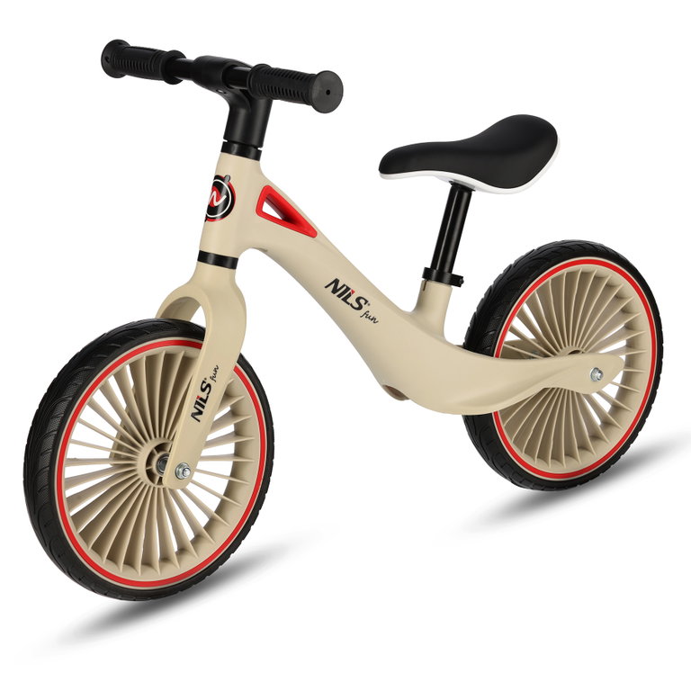 Nils Fun Laufrad RB138 (12 Zoll-Rädern) beige/schwarz