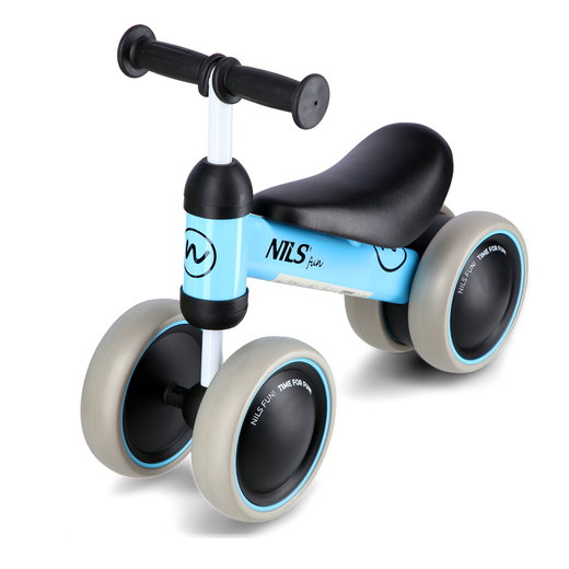 Nils Fun Balance Bike RB902 blue/black - for toddlers
