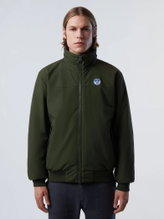 North Sails Übergangsjacke Sailor Jacket (Stehkragen, wasserdicht, winddicht) forestgrün Herren