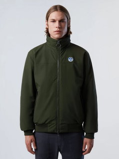 North Sails Transition Jacket Sailor Jacket (stand-up collar, waterproof, windproof) forest green Men