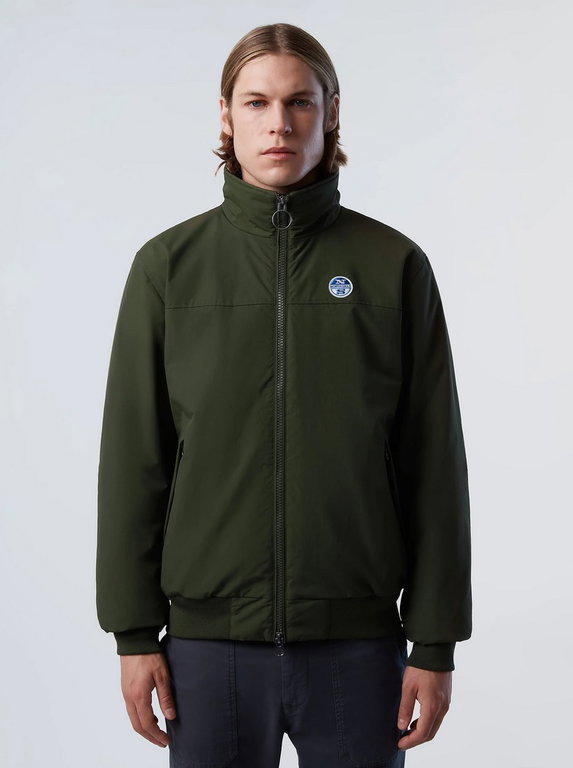 North Sails Übergangsjacke Sailor Jacket (Stehkragen, wasserdicht, winddicht) forestgrün Herren