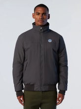North Sails Übergangsjacke Sailor Jacket (Stehkragen, wasserdicht, winddicht) asphaltgrau Herren