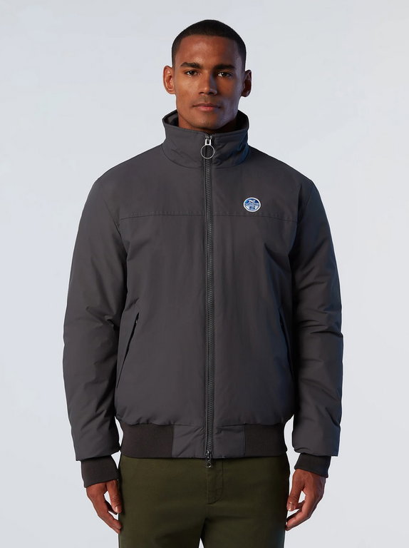 North Sails Übergangsjacke Sailor Jacket (Stehkragen, wasserdicht, winddicht) asphaltgrau Herren