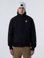 North Sails Übergangsjacke Sailor Jacket (Stehkragen, wasserdicht, winddicht) schwarz Herren