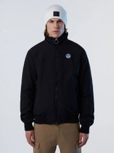 North Sails Übergangsjacke Sailor Jacket (Stehkragen, wasserdicht, winddicht) schwarz Herren