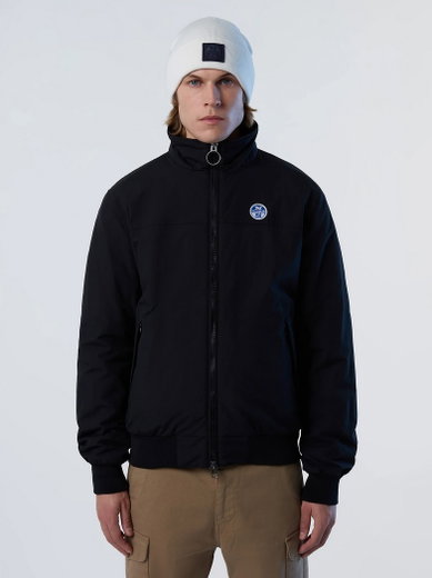 North Sails Übergangsjacke Sailor Jacket (Stehkragen, wasserdicht, winddicht) schwarz Herren