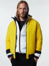 North Sails Übergangs-Wendejacke Sailor Reversible (Sorona®-Ripstop, winddicht, wasserabweisend) gelb Herren