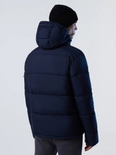 North Sails Winterjacke Beam Puffer Jacket (wasserdicht, wärmend dank Daunenfüllung) navyblau Herren