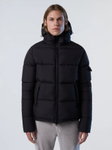 North Sails Winterjacke Beam Puffer Jacket (wasserdicht, wärmend dank Daunenfüllung) schwarz Herren