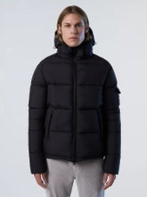 North Sails Winterjacke Beam Puffer Jacket (wasserdicht, wärmend dank Daunenfüllung) schwarz Herren