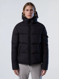 North Sails Winter Jacket Beam Puffer Jacket (waterproof, warm thanks to down filling) black Men