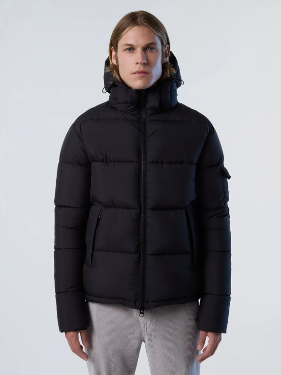 North Sails Kurtka zimowa Beam Puffer (wodoodporna, ocieplana dzięki wypełnieniu puchowym) czarna Mężczyźni