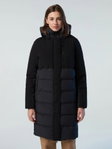 North Sails Winter Down Coat Sydney Jacket (water-repellent, Cotton-Nylon) black Women