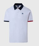 North Sails Freizeit-Polo (Baumwolle) weiss Herren