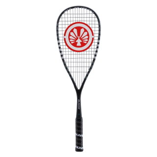 OLIVER Squashschläger Pure 6 (105g/grifflastig) carbon/silber - besaitet -
